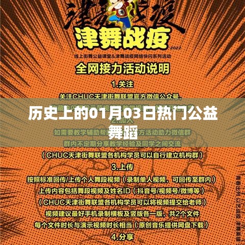 历史上的公益舞蹈盛事，一月三日舞动全球