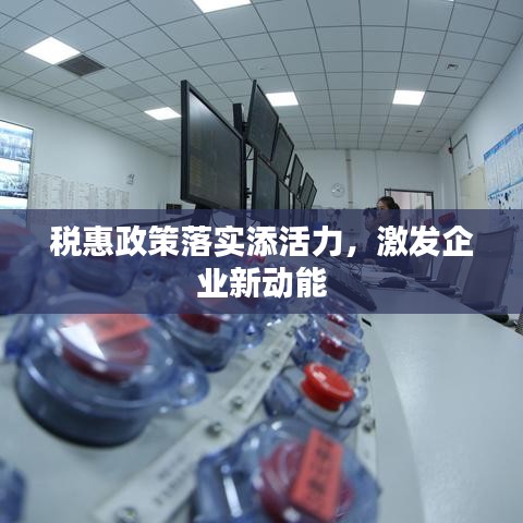税惠政策落实添活力，激发企业新动能