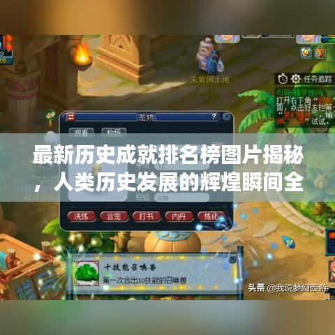 最新历史成就排名榜图片揭秘，人类历史发展的辉煌瞬间全记录