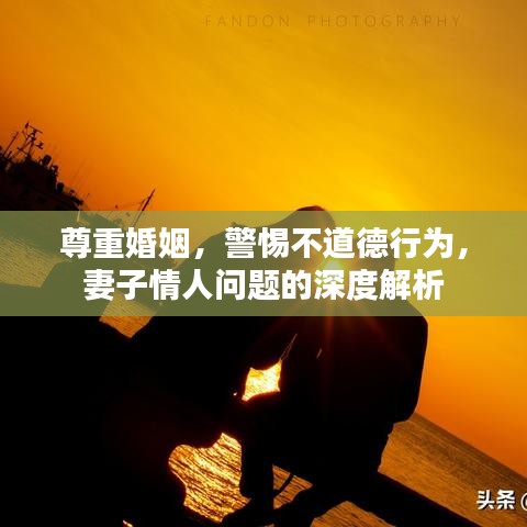 尊重婚姻，警惕不道德行为，妻子情人问题的深度解析