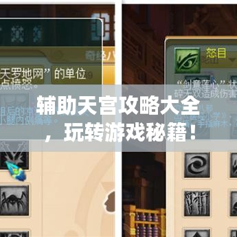 辅助天宫攻略大全，玩转游戏秘籍！