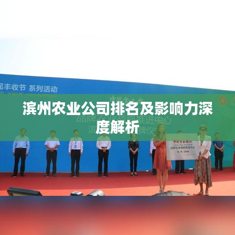 滨州农业公司排名及影响力深度解析