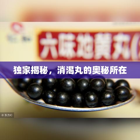 独家揭秘，消渴丸的奥秘所在