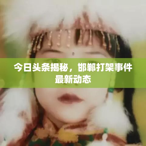 今日头条揭秘，邯郸打架事件最新动态