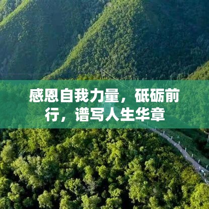 感恩自我力量，砥砺前行，谱写人生华章