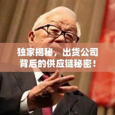 独家揭秘，出货公司背后的供应链秘密！
